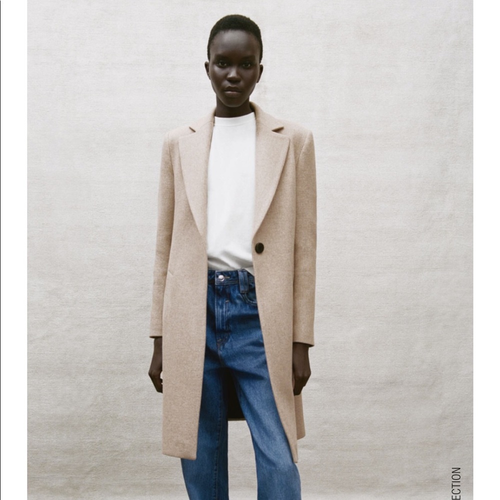 Zara Wool Blend Coat